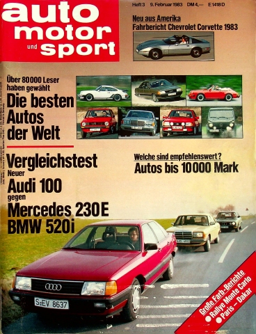 Deckblatt Auto Motor und Sport (03/1983)